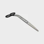 Super Cut, Black Handle Curved Scissors Round Tip