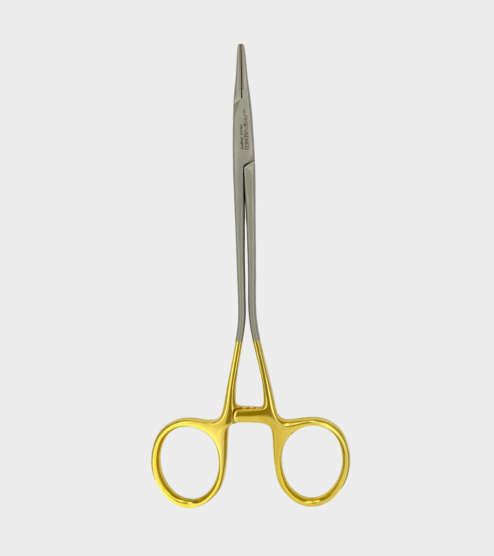 forcep gold Baby Crile Wood Needle Holders - Image 1